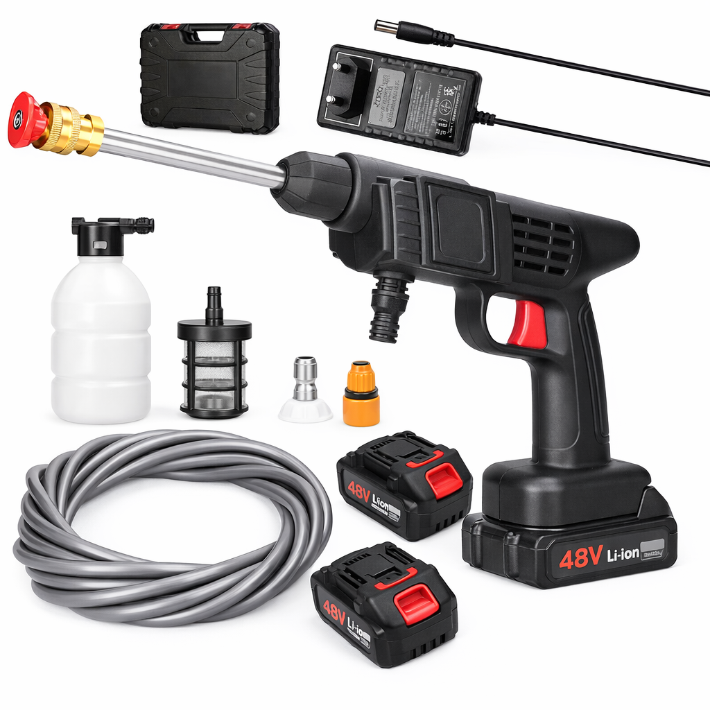 48V TurboJet Car & Compound Pressure Washer