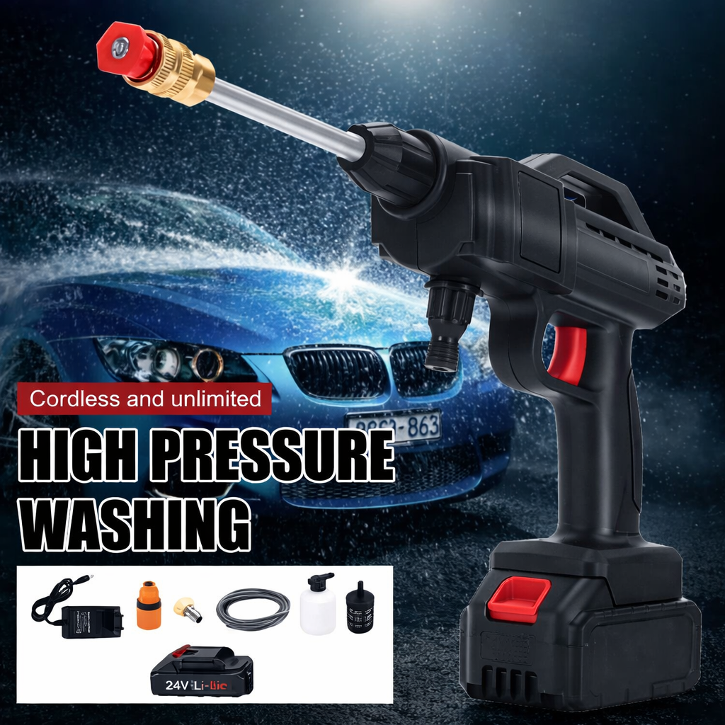 48V TurboJet Car & Compound Pressure Washer