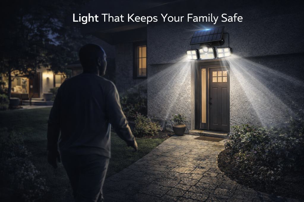 Safelight 18 – Solar Outdoor Security Light