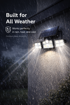 Safelight 18 – Solar Outdoor Security Light